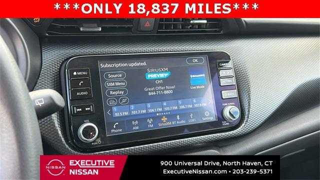 used 2023 Nissan Kicks car, priced at $18,997