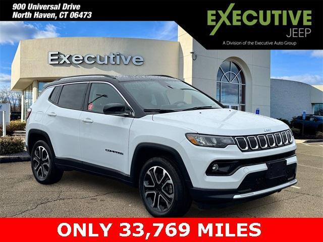 used 2022 Jeep Compass car, priced at $22,970