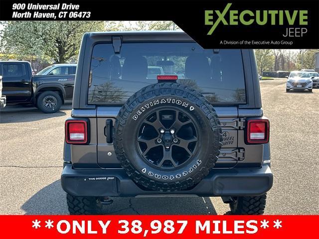 used 2021 Jeep Wrangler car, priced at $28,497