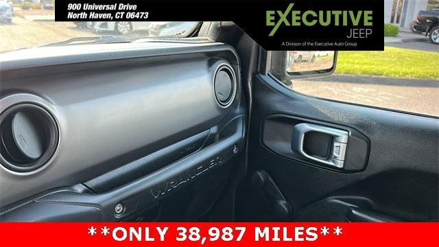 used 2021 Jeep Wrangler car, priced at $28,497