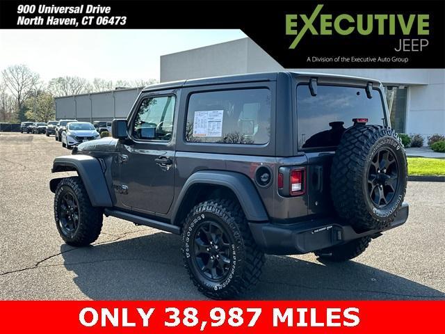 used 2021 Jeep Wrangler car, priced at $29,883