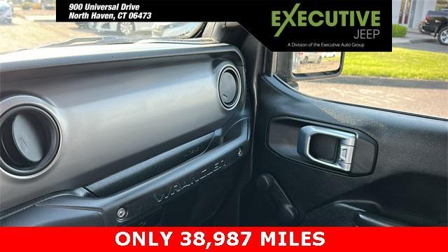 used 2021 Jeep Wrangler car, priced at $29,883
