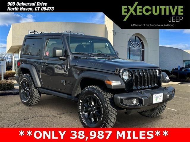 used 2021 Jeep Wrangler car, priced at $28,497