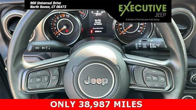 used 2021 Jeep Wrangler car, priced at $29,883