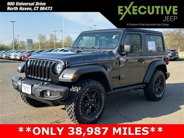 used 2021 Jeep Wrangler car, priced at $28,497
