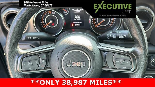 used 2021 Jeep Wrangler car, priced at $28,497