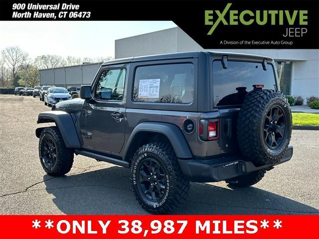 used 2021 Jeep Wrangler car, priced at $28,497