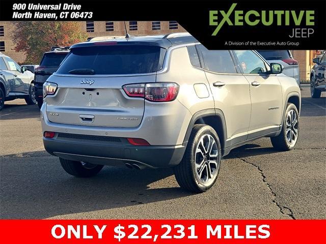 used 2022 Jeep Compass car, priced at $23,789