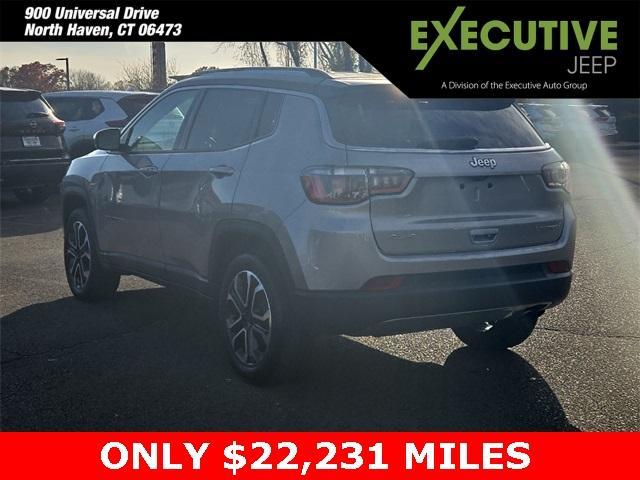 used 2022 Jeep Compass car, priced at $23,789