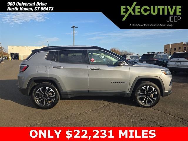 used 2022 Jeep Compass car, priced at $23,789