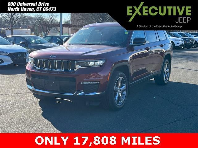 used 2021 Jeep Grand Cherokee L car, priced at $34,289