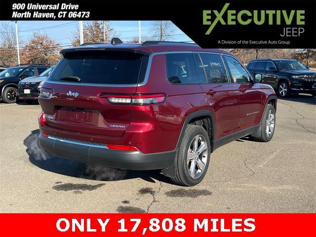 used 2021 Jeep Grand Cherokee L car, priced at $34,289