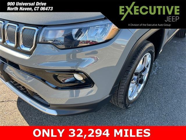 used 2022 Jeep Compass car, priced at $22,720