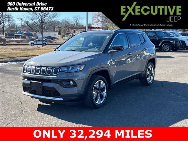 used 2022 Jeep Compass car, priced at $22,720