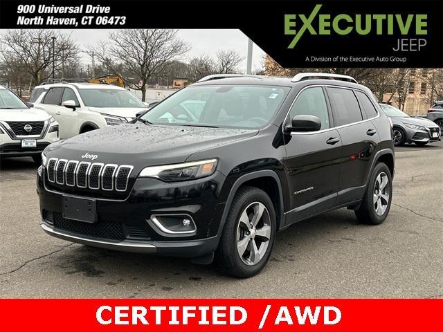 used 2019 Jeep Cherokee car, priced at $17,494