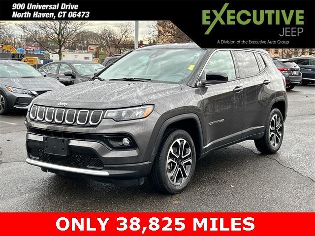 used 2022 Jeep Compass car, priced at $22,946