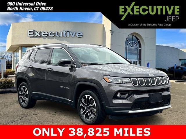 used 2022 Jeep Compass car, priced at $22,946