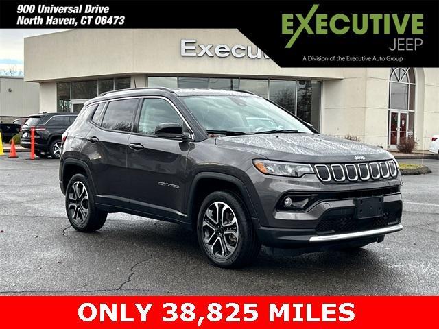 used 2022 Jeep Compass car, priced at $22,946