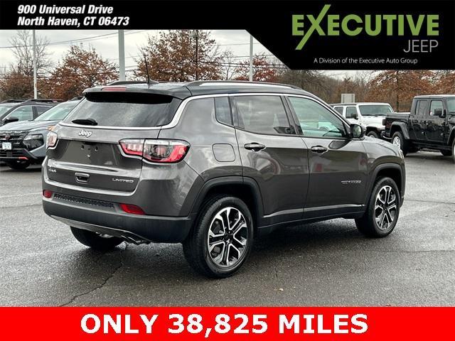 used 2022 Jeep Compass car, priced at $22,946