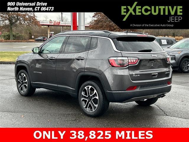 used 2022 Jeep Compass car, priced at $22,946