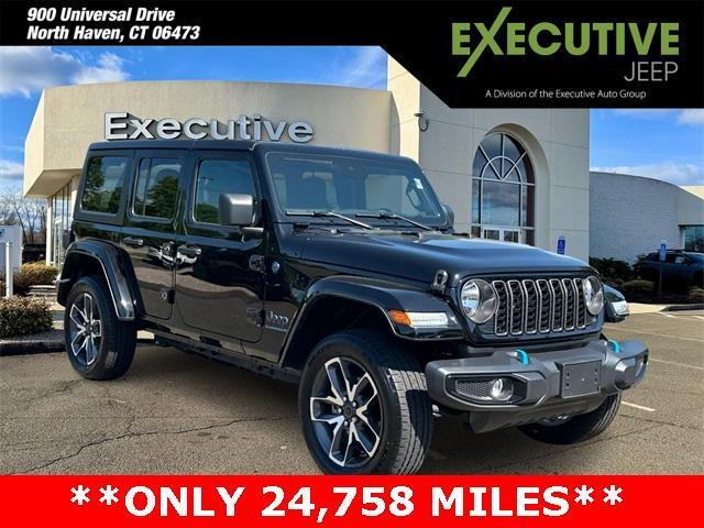 used 2024 Jeep Wrangler 4xe car, priced at $35,397