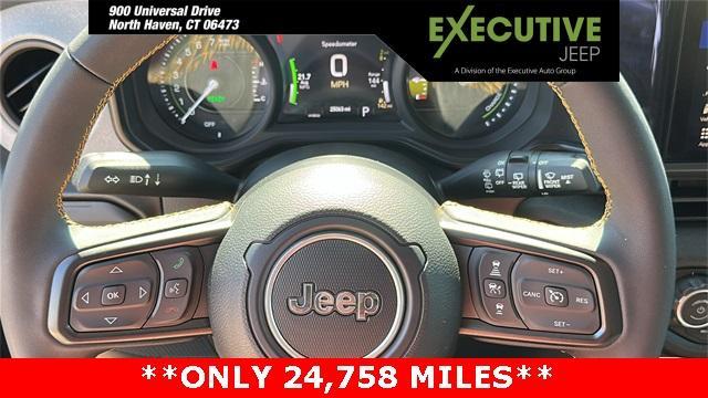 used 2024 Jeep Wrangler 4xe car, priced at $35,397