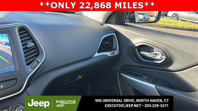 used 2022 Jeep Cherokee car, priced at $24,922