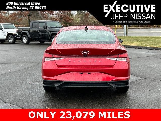 used 2023 Hyundai Elantra car, priced at $18,997