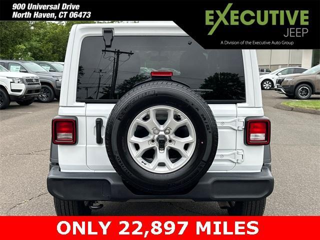 used 2021 Jeep Wrangler car, priced at $29,981