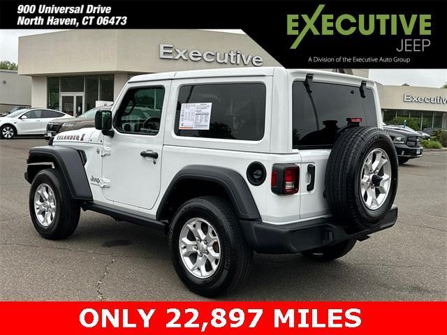 used 2021 Jeep Wrangler car, priced at $29,981