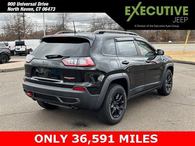 used 2021 Jeep Cherokee car, priced at $23,901