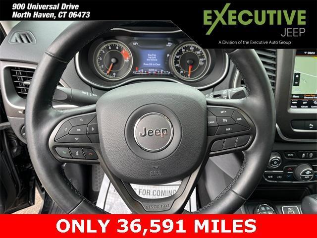 used 2021 Jeep Cherokee car, priced at $23,901