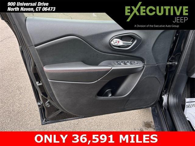 used 2021 Jeep Cherokee car, priced at $23,901