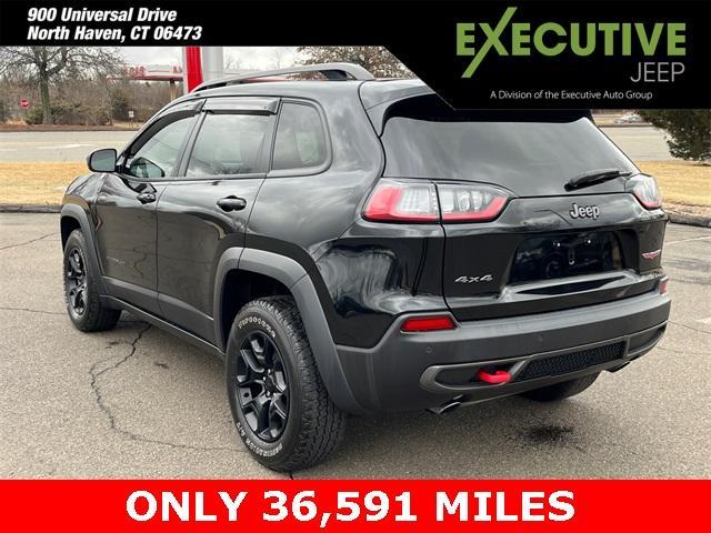 used 2021 Jeep Cherokee car, priced at $23,901