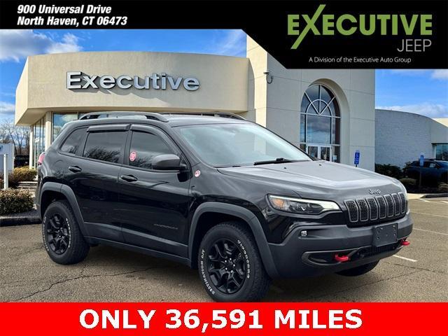 used 2021 Jeep Cherokee car, priced at $23,901