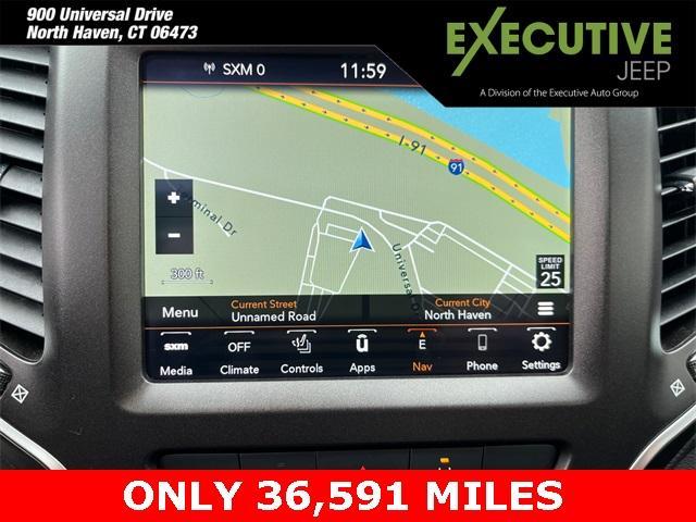 used 2021 Jeep Cherokee car, priced at $23,901