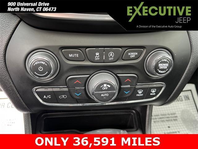 used 2021 Jeep Cherokee car, priced at $23,901