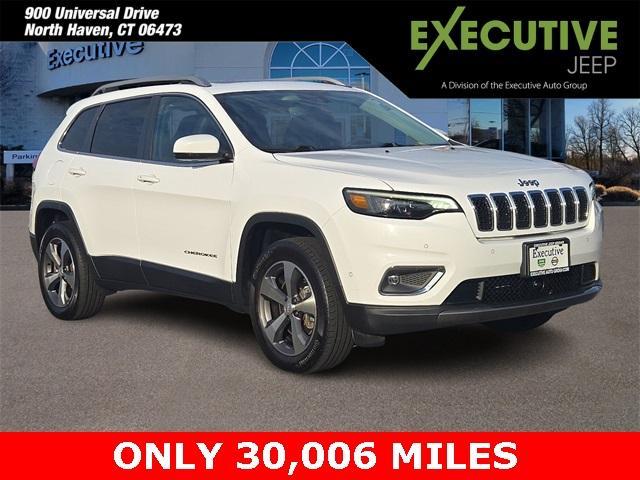 used 2021 Jeep Cherokee car, priced at $24,978