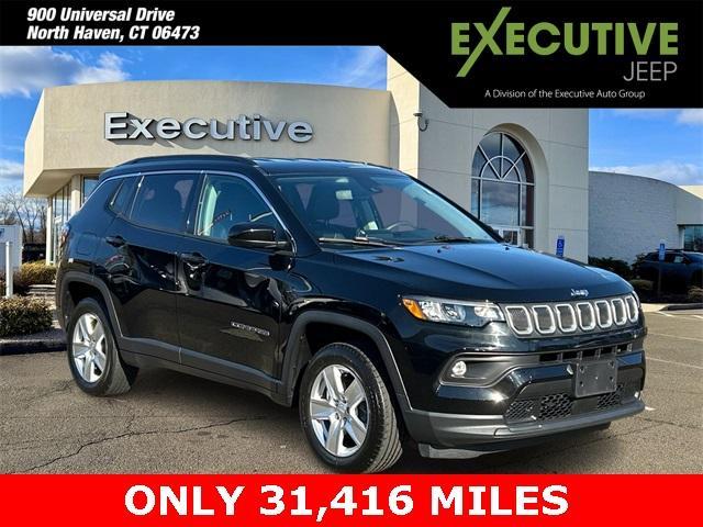 used 2022 Jeep Compass car, priced at $21,780