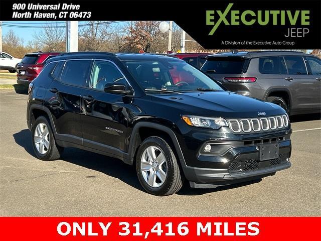 used 2022 Jeep Compass car, priced at $21,780