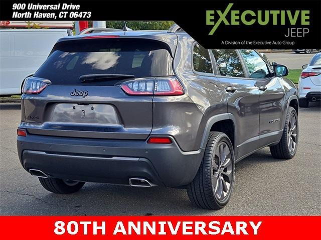 used 2021 Jeep Cherokee car, priced at $23,832