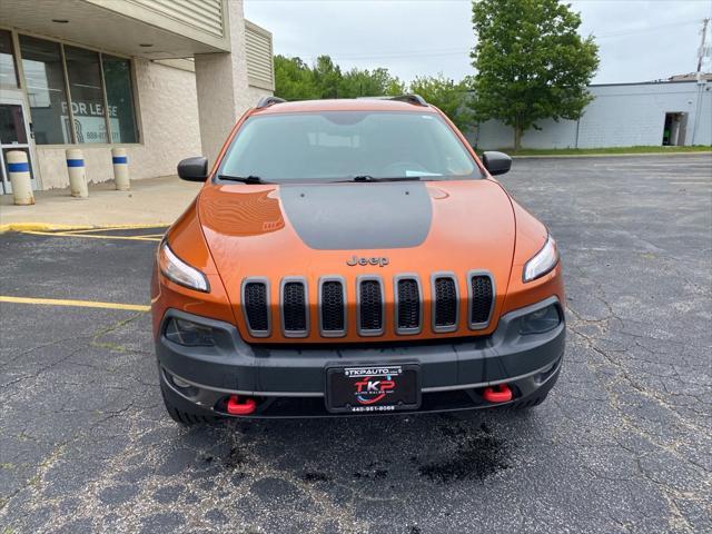 used 2015 Jeep Cherokee car, priced at $10,995