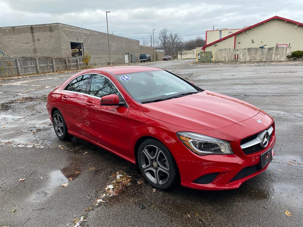 used 2014 Mercedes-Benz CLA-Class car, priced at $12,995