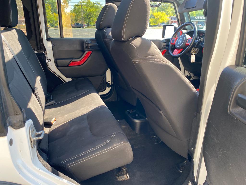 used 2015 Jeep Wrangler Unlimited car, priced at $15,995