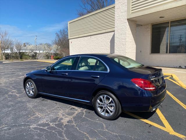 used 2015 Mercedes-Benz C-Class car, priced at $14,995