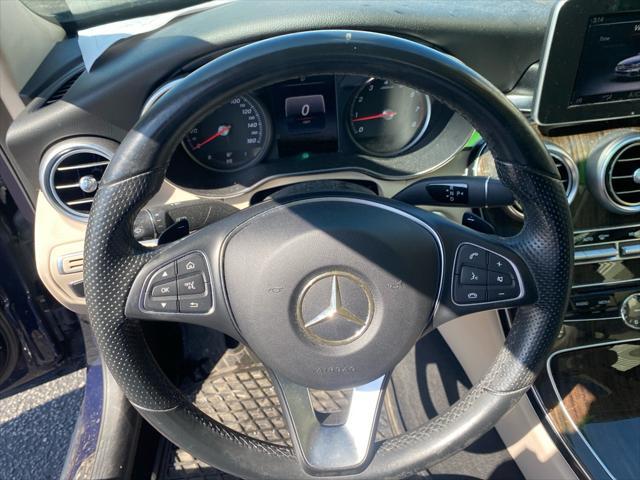 used 2015 Mercedes-Benz C-Class car, priced at $14,995