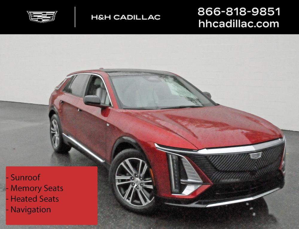 new 2024 Cadillac LYRIQ car, priced at $70,500