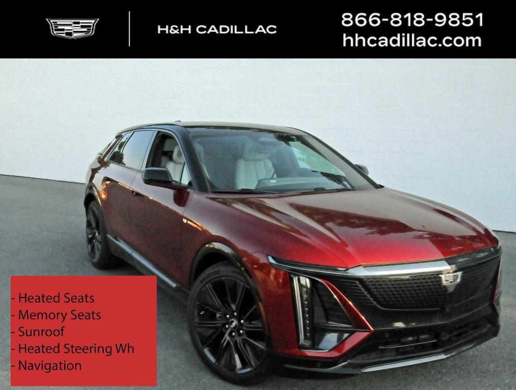 new 2024 Cadillac LYRIQ car, priced at $63,000