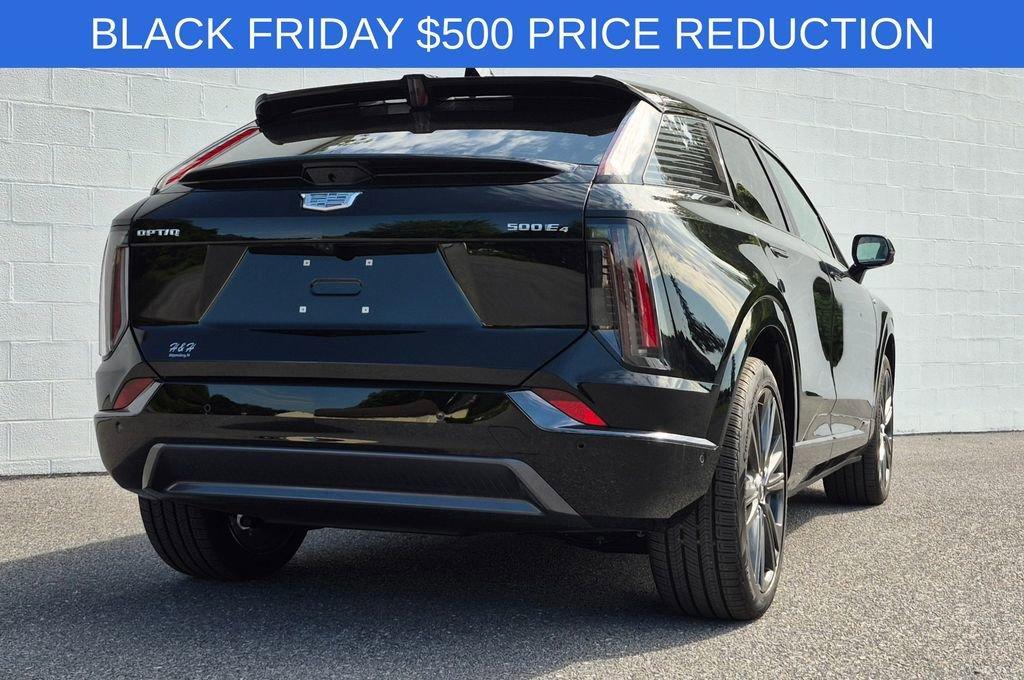 new 2025 Cadillac OPTIQ car, priced at $59,385
