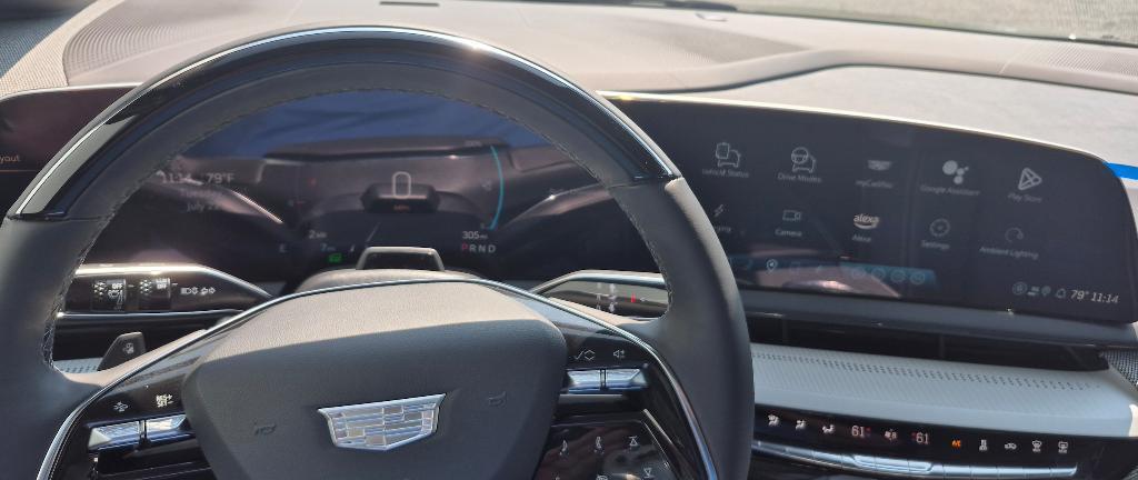 new 2025 Cadillac OPTIQ car, priced at $56,680